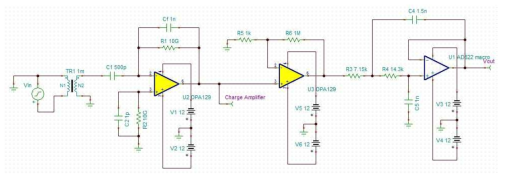 Changing position with low pass filter and 2nd amplifier
