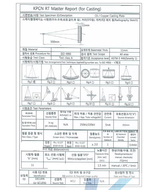 마스터리포트(RT) 예(1/4)