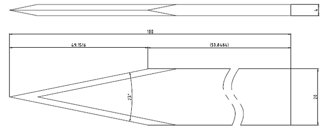 NIJ Standard 0115.00 S1 Blade