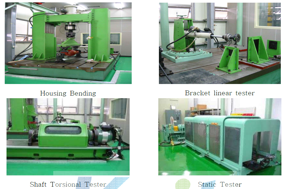 각종 성능/내구 시험기