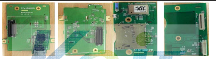 SUB PCB 실물