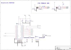 블루투스 모듈 회로도