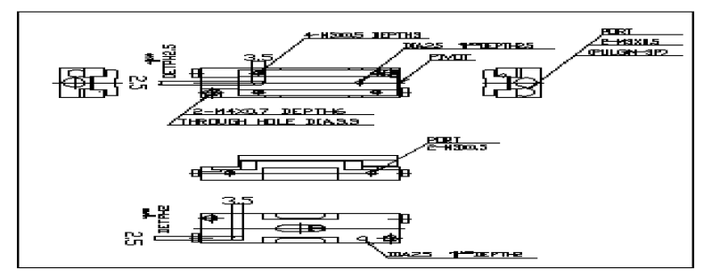 Air Cylinder -SMC ; MXPJ6-10 사양