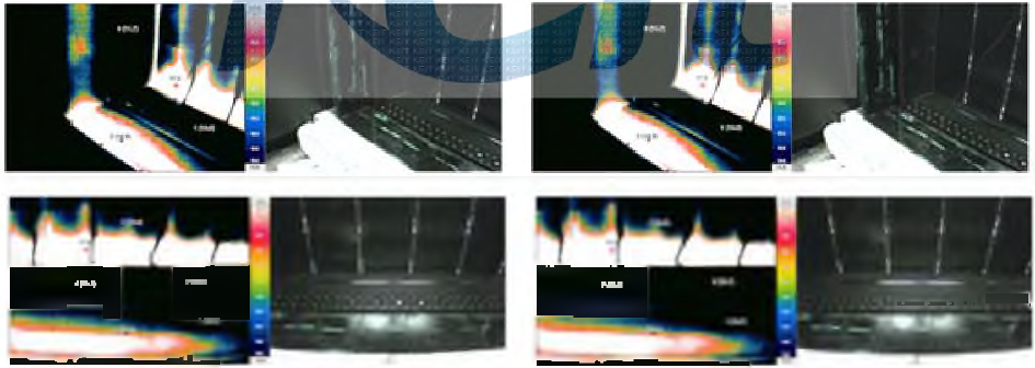 환경챔버 및 열량수집챔버의 열교현상 측정