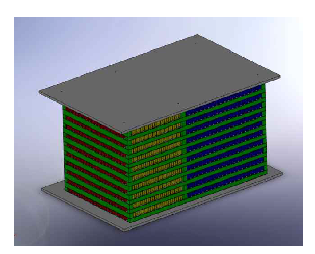 항공기장착용 Reheater Condenser Core 형상