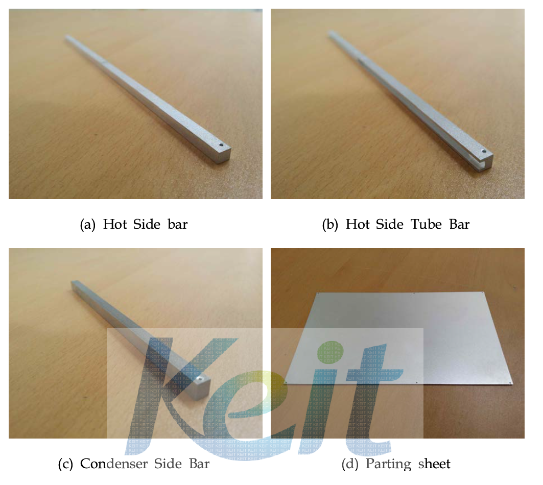 항공기장착용 Reheater Condenser Core 주요자재_기타