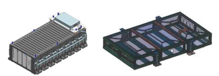 LIPB Module 및 Pack Structure Frame