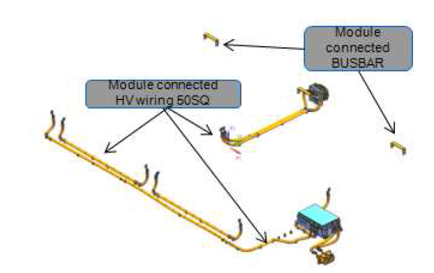 배터리 팩 HV Wire Harness