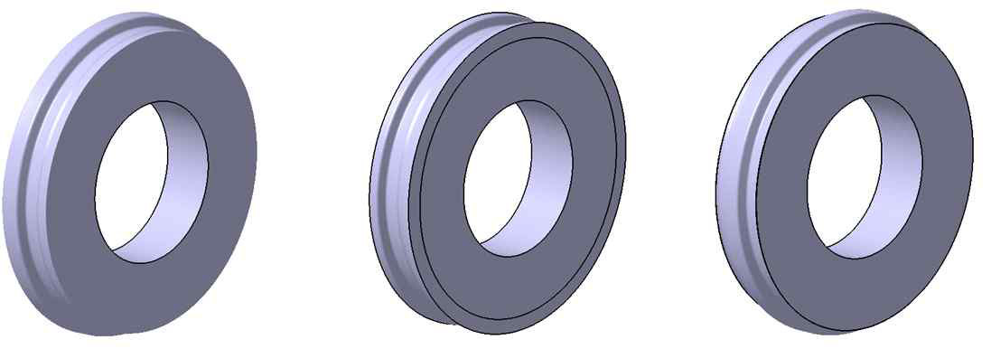 Change of 3D roll shape for 3 process(2nd RDF)