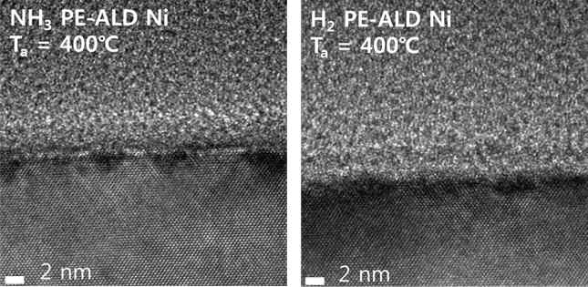 400℃ annealing PE-ALD Ni