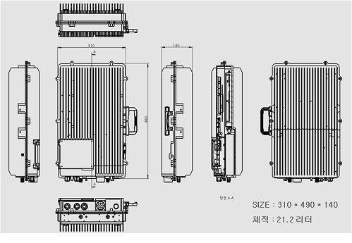 TDD RRH 함체 설계 제원