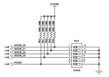 Test Switch 회로도