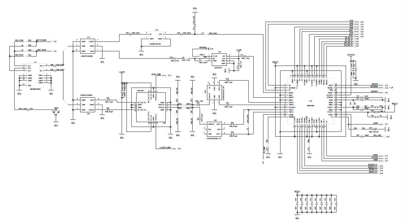 RF board 회로도
