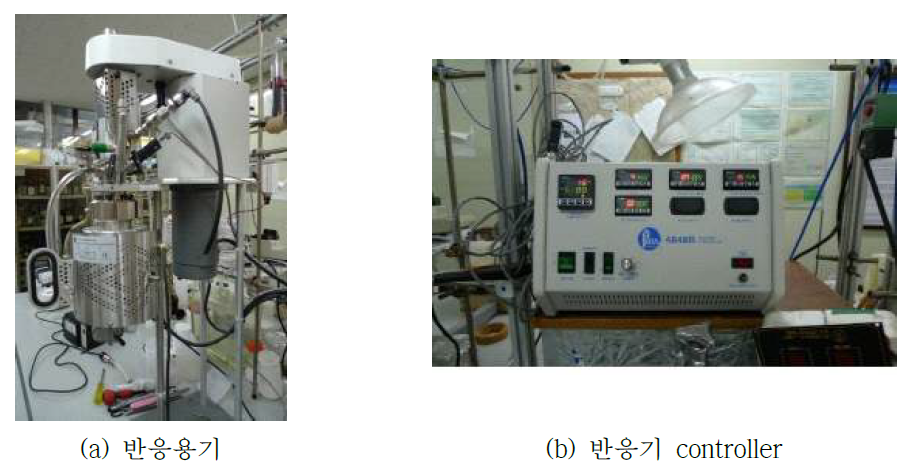 TPE 중합에 사용한 Parr사 고압 진공용 반응기