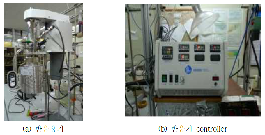 TPE 중합에 사용한 Parr사 고압 진공용 반응기