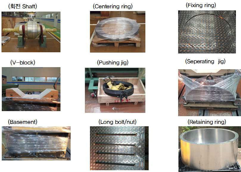 Photo of test for high speed rotational verification test