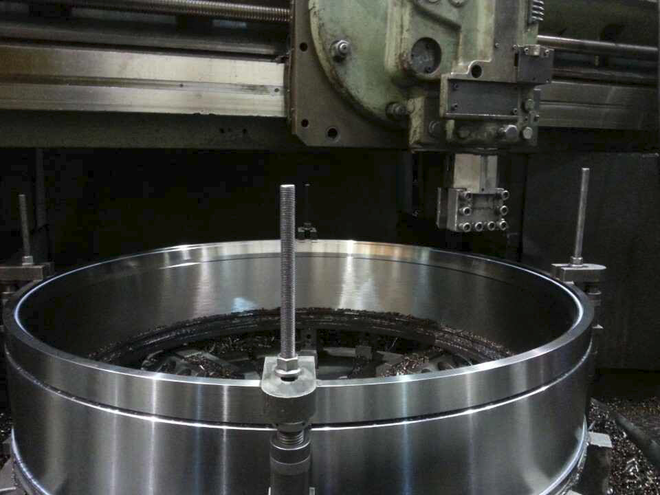 Jig & Fixture machining the outer diameter after machining the inner diameter