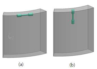 Schematic drawing of sample direction for tensile test