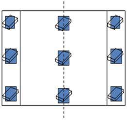 Schematic drawing of sample preparation location for permeability test.