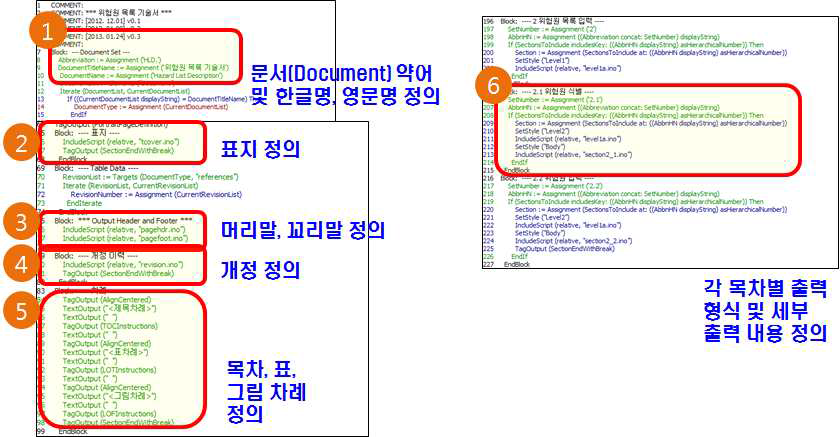 Script 프로그램 기본 구조