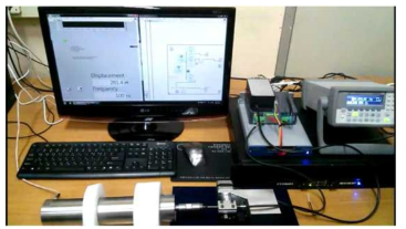 비접촉 광센서를 이용한 주파수, 변위 측정