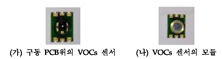 개발된 Toluene 측정 VOCs 센서 모듈