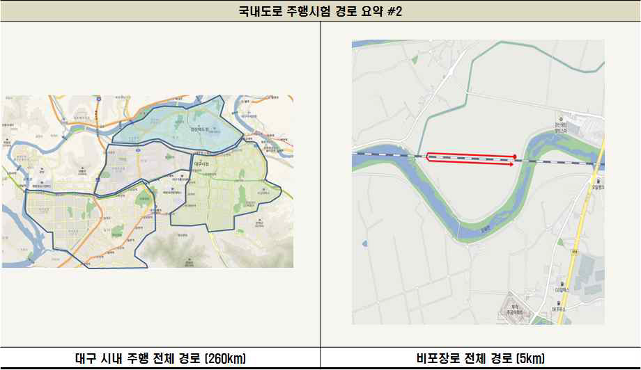 시내도로 전체 경로