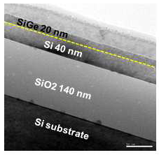 균일한 SiGe층