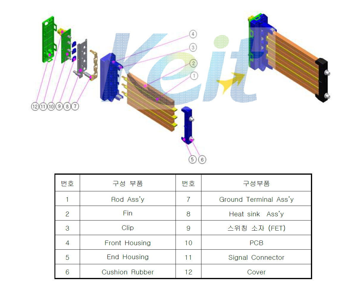 146 E-Relay 히터모듈 Tear down