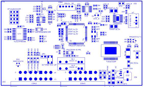 PWM pulse generator PCB