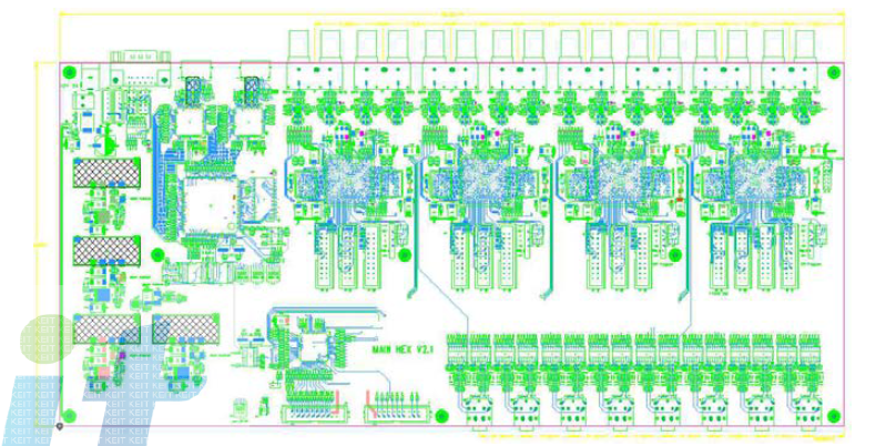 Main Board PCB Top Artwork