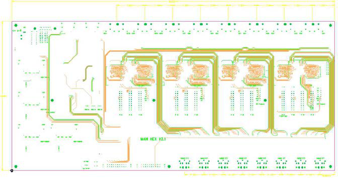 Main Board PCB Inner Layer Artwork1
