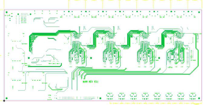 Main Board PCB Inner Layer Artwork2