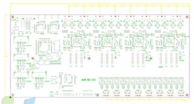 Main Board PCB Component Mount