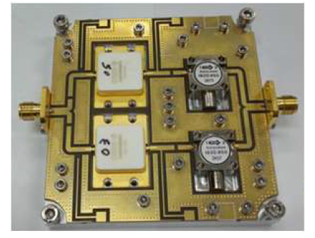 제작된 X-대역 GaN PA