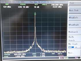 DDS 800MHz 출력