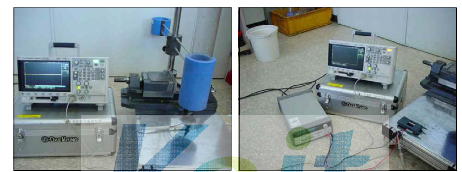 Impact test for piezo electric device (Model : CBE1440BP-L)