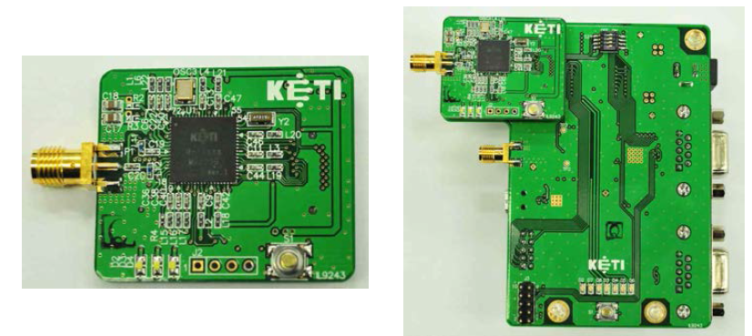 단말용 통신 모듈 완성품 예시