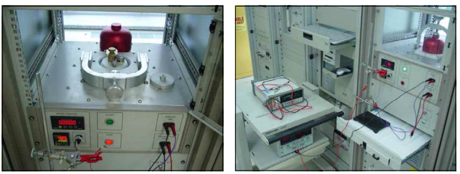 Spark ignition test for vibration motor (at 322mA)