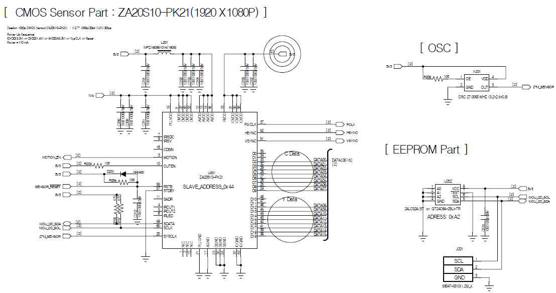Sensor 회로도