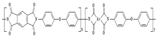 Polyimide 구조식 중국 H사 제공