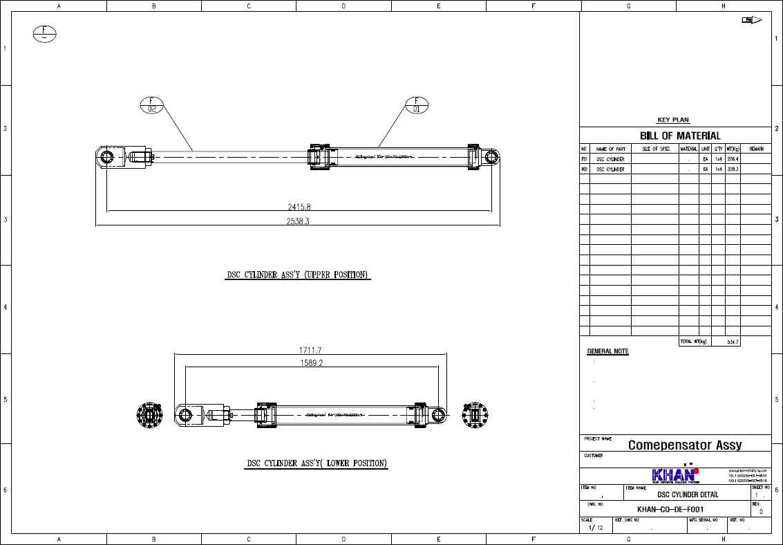 CMC Cylinder