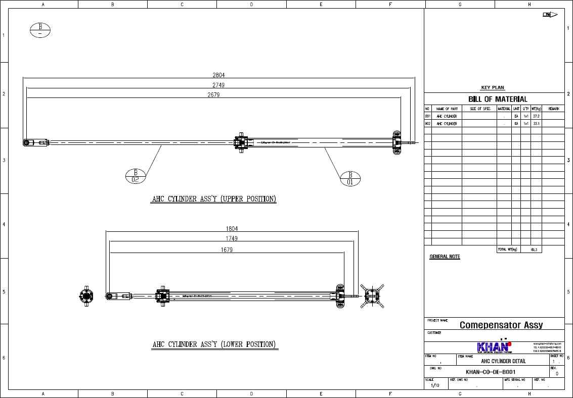 AHC Cylinder