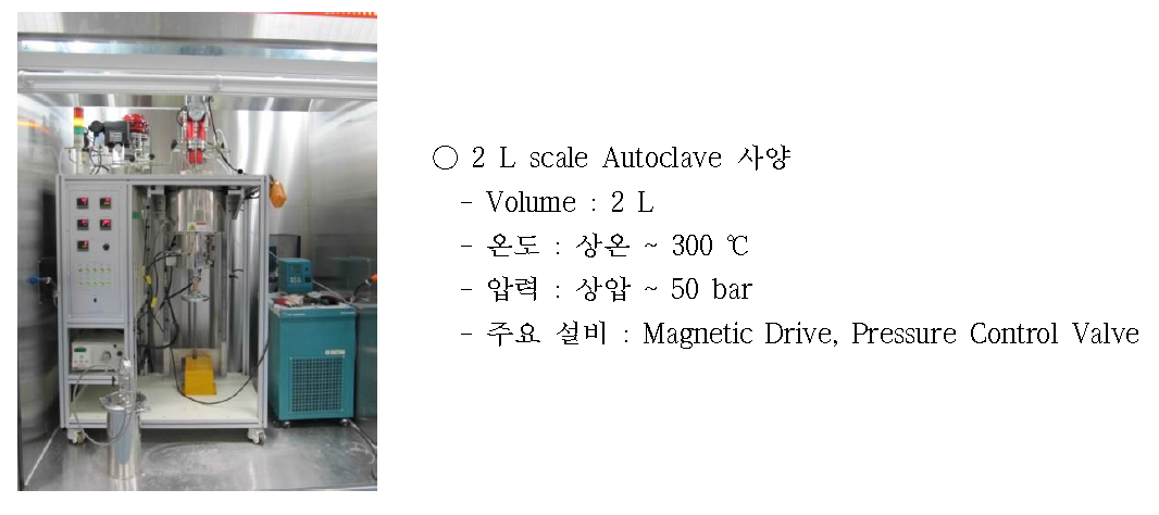 2 L scale Autoclave.