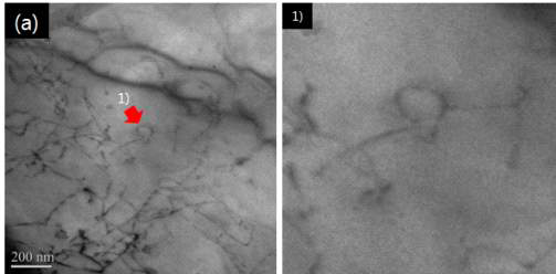 Interaction between dislocation and precipitates