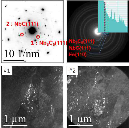 Diffraction Pattern and its Rotational Average of API X100 and Dark Field Images of each spot