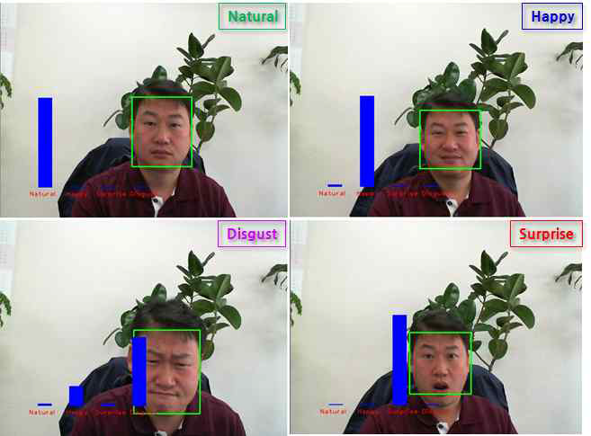 표정인식 시스템 샘플 이미지