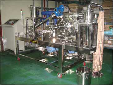 cryogenic type freeze drying 설비