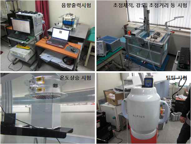 ALPIUS900 기능, 성능 검사