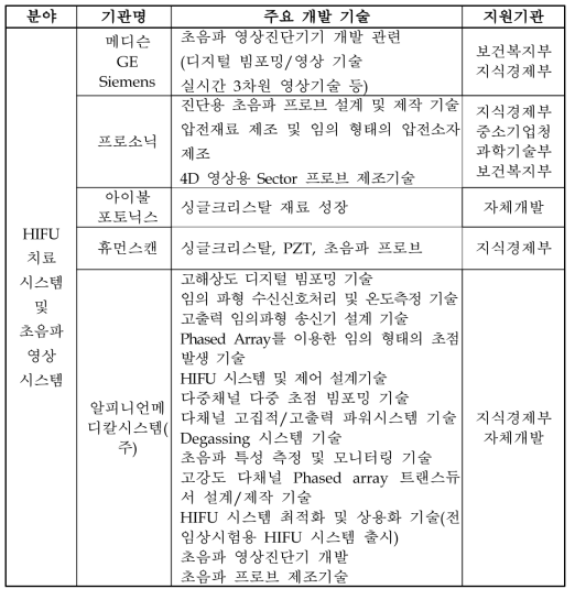 국내 기업 기술개발 현황